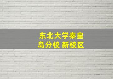 东北大学秦皇岛分校 新校区